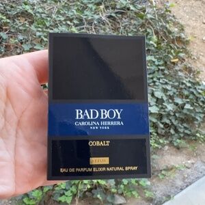 CAROLINA HERRERA Bad Boy Cobalt Elixir EDP Sample Spray .05oz/1.5ml